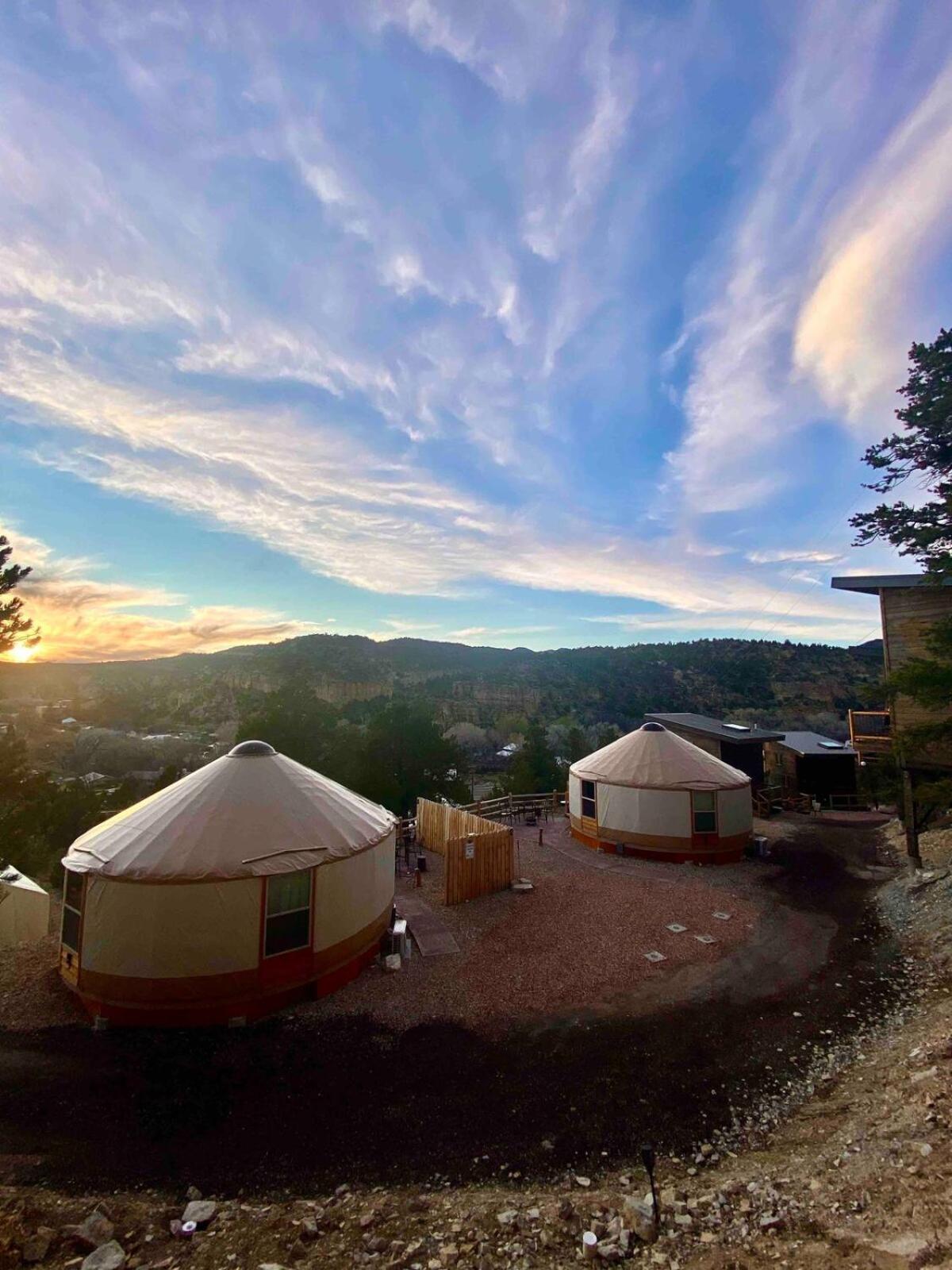 Yurt Overlook #10 With Ac And Private Bath 2 Kings Villa Orderville Exterior photo